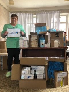 Подяка БО «БФ НАГД «ЗДОРОВІ» за надану гуманітарну допомогу