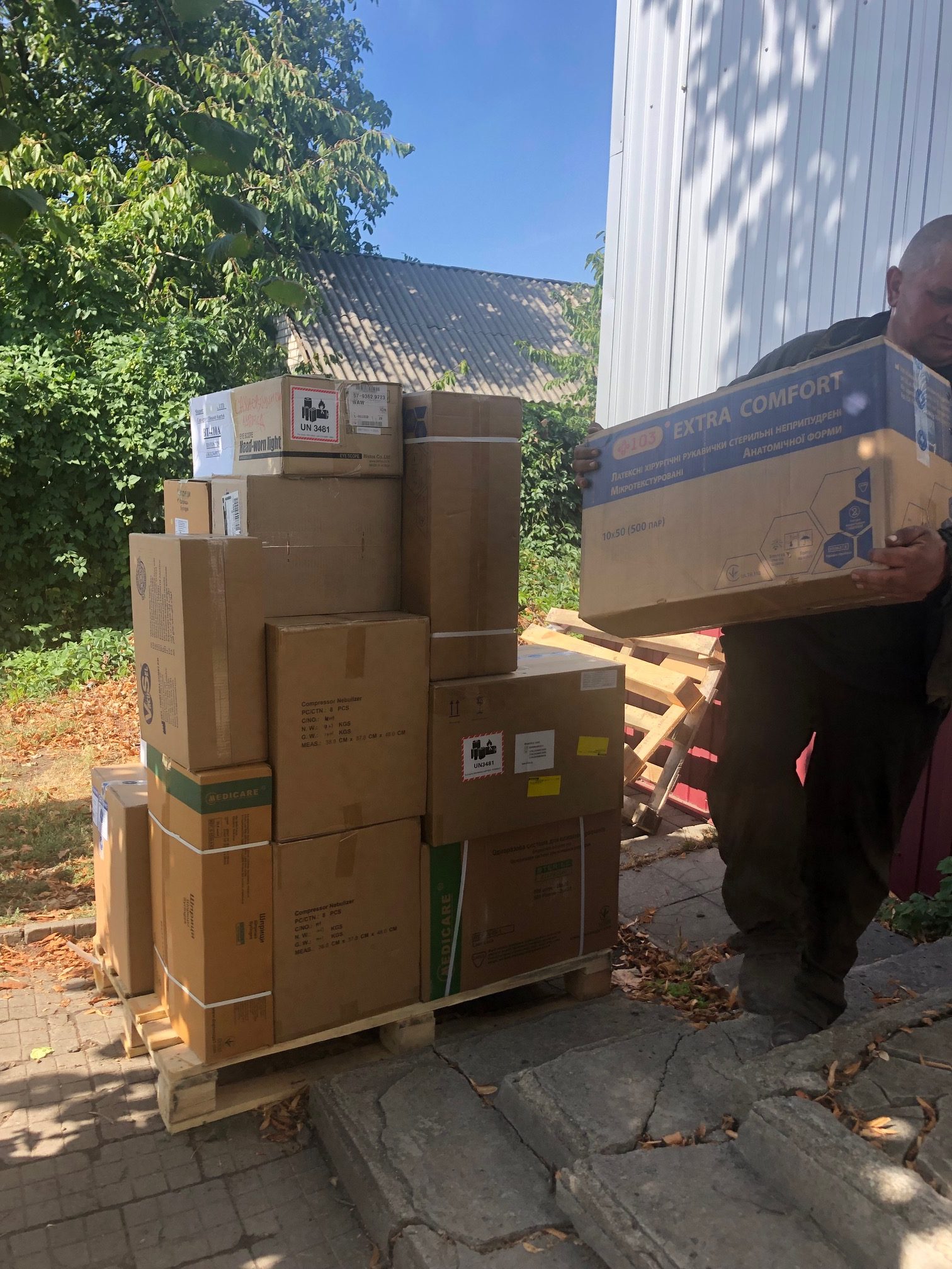 Подяка Філії асоціації «Medicos del Mundo» в Україні за надану гуманітарну допомогу