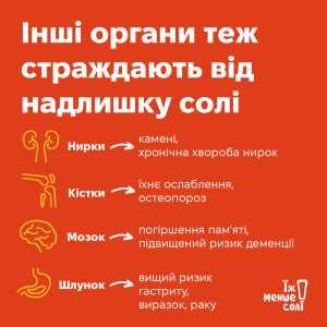 Їж менше солі!